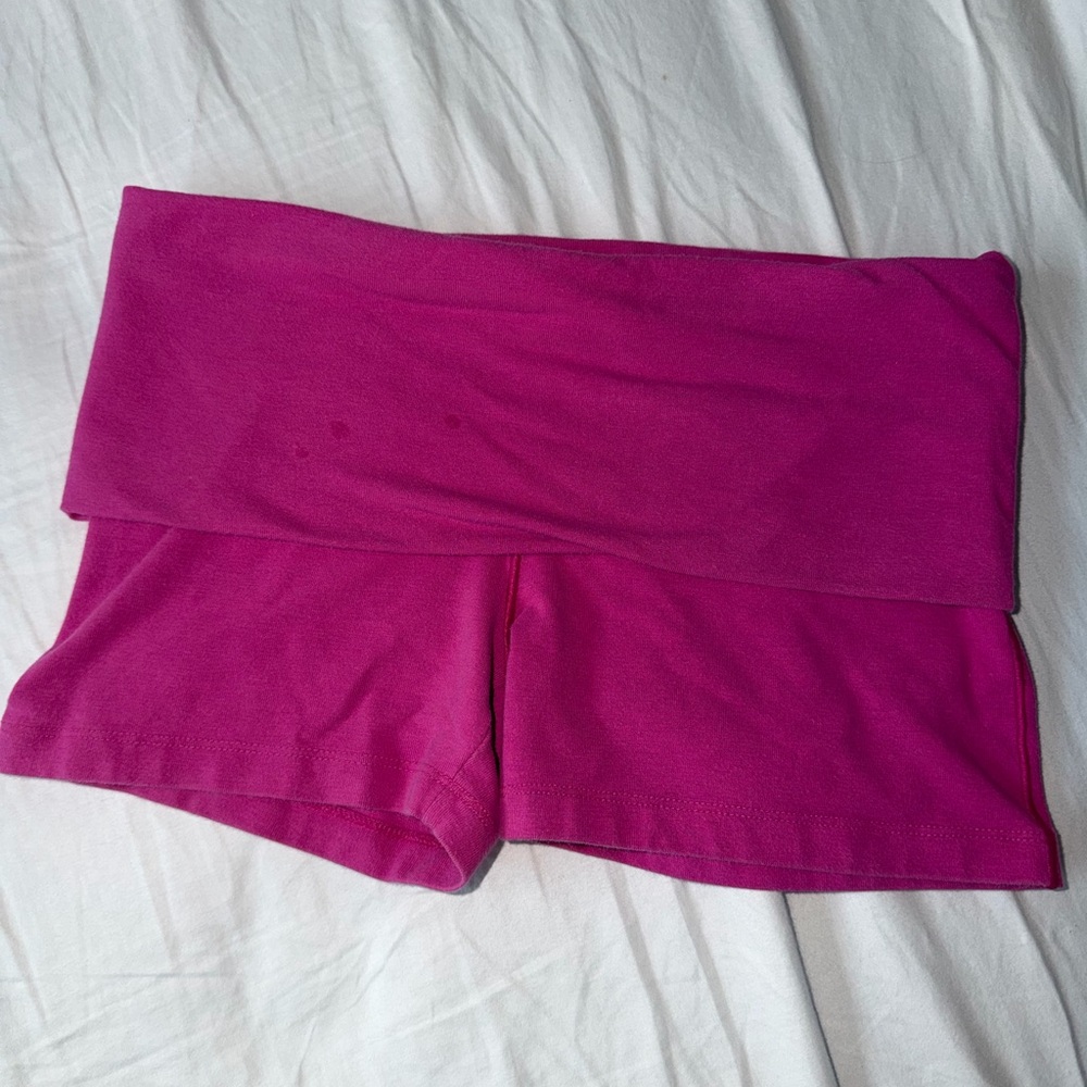 PINK Victoria's Secret Foldover Shorts - Picture 3 of 6
